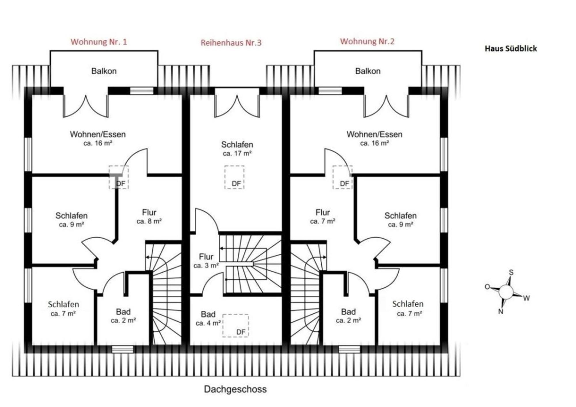 Haus Suedblick, Nr 2 Apartment แวร์ดัม ภายนอก รูปภาพ